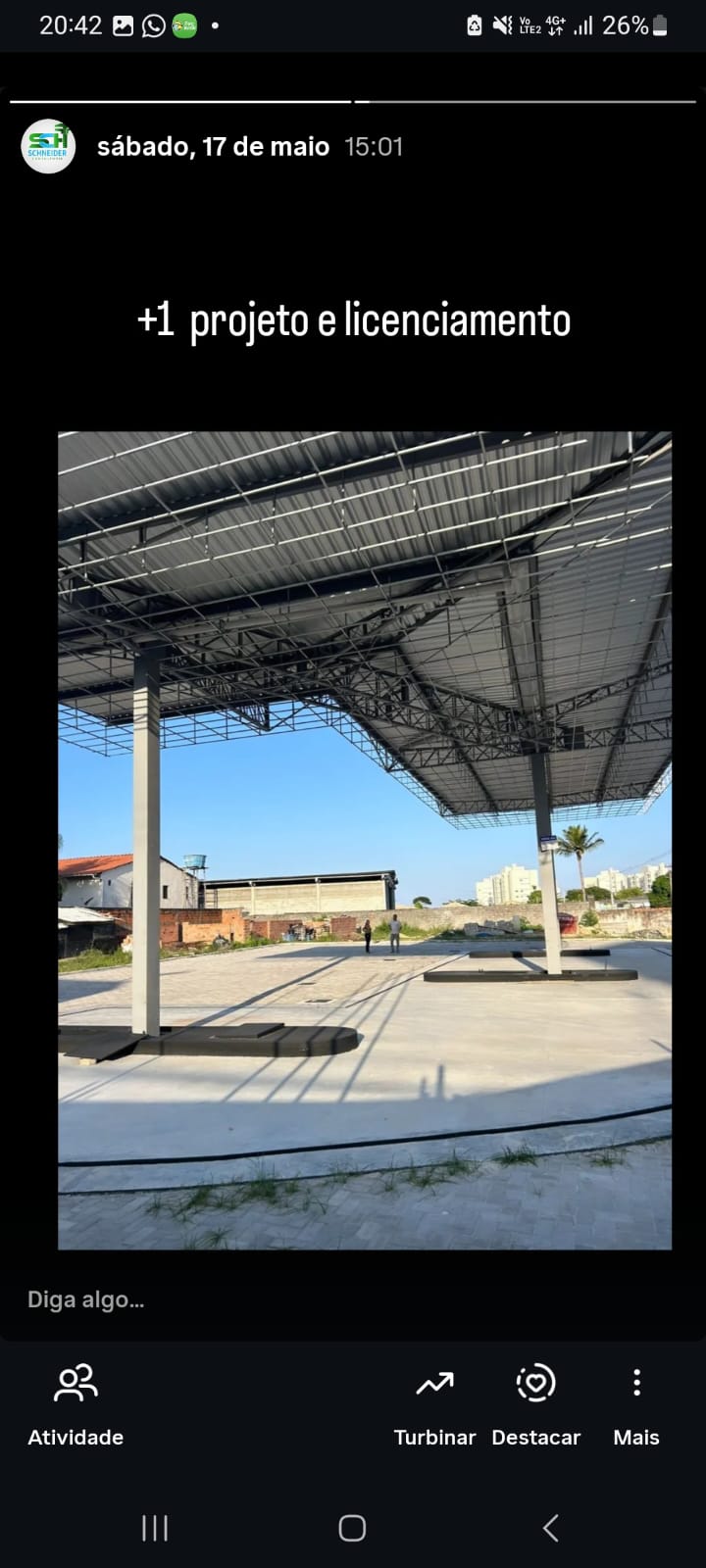 Schneider Consultoria e Projetos - Engenharia Ambiental, Engenharia de Segurança e Engenharia Elétrica.