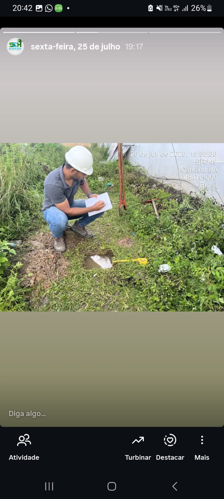 Schneider Consultoria e Projetos - Engenharia Ambiental, Engenharia de Segurança e Engenharia Elétrica.